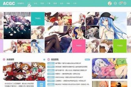 Discuz模板C风格门户版1.1版本二次元动漫C风格UTF8+GBK