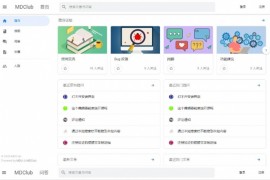 轻量级MDClub论坛系统开源源码