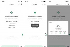 2023最新ChatGPT小程序美化版 全新UI 超快回复速度