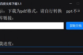 百度文库下载器1.1