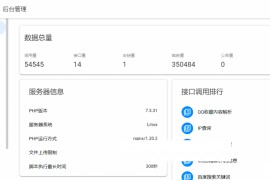 API管理源码一个全新版本界面
