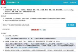 2024视频去水印源码 视频直接去水印 短视频去水印解析网站