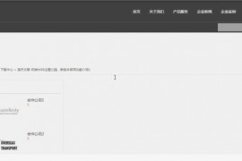 WordPress主题开发滚轴视觉系统企业网站模板下载