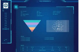科技感个人简历html网页模板