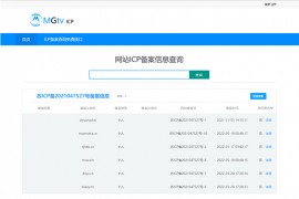 网站ICP备案查询源码