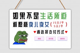 采用rem响应式布局青蛙因生活所迫卖儿卖女HTML单页源码